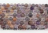 CRU1010 15.5 inches 6mm round mixed rutilated quartz beads