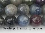 CRZ1165 15.5 inches 10mm round ruby sapphire gemstone beads