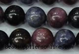 CRZ503 15.5 inches 10mm round natural ruby sapphire beads