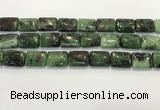 CRZ794 15.5 inches 15*20mm rectangle ruby zoisite gemstone beads