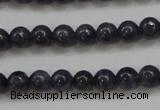 CRZ821 15.5 inches 4mm round natural sapphire gemstone beads