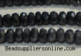 CRZ971 15.5 inches 3*5mm faceted rondelle A- grade sapphire beads