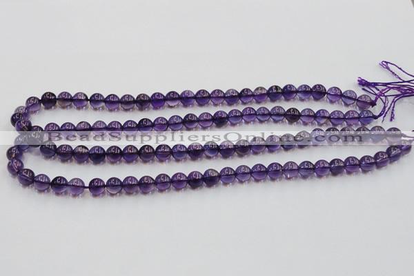 CSA04 15.5 inches 8mm round synthetic amethyst beads wholesale