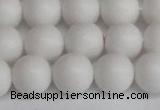 CSB1354 15.5 inches 12mm matte round shell pearl beads wholesale