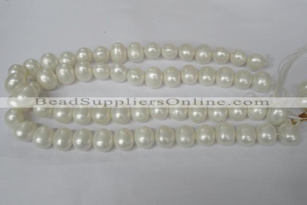 CSB136 15.5 inches 12*15mm – 13*16mm oval shell pearl beads