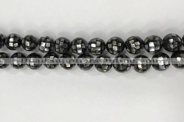 CSB4025 15.5 inches 12mm ball abalone shell beads wholesale