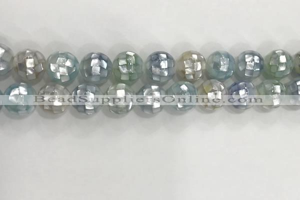 CSB4033 15.5 inches 14mm ball abalone shell beads wholesale