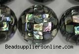 CSB4061 15.5 inches 20mm ball abalone shell beads wholesale