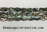 CSB4162 15.5 inches 13*18mm flat drum abalone shell beads wholesale