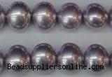 CSB815 15.5 inches 13*15mm oval shell pearl beads wholesale