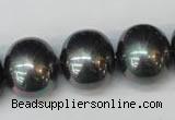 CSB838 15.5 inches 16*19mm oval shell pearl beads wholesale