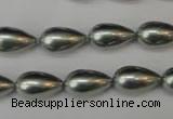 CSB865 15.5 inches 9*16mm teardrop shell pearl beads wholesale