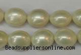 CSB880 15.5 inches 13*15mm nuggets shell pearl beads wholesale