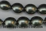 CSB882 15.5 inches 13*15mm nuggets shell pearl beads wholesale