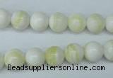 CSB953 15.5 inches 10mm round shell pearl beads wholesale