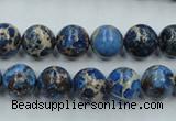 CSE211 15.5 inches 8mm round dyed natural sea sediment jasper beads