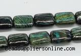 CSG08 15.5 inches 10*14mm rectangle long spar gemstone beads wholesale