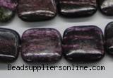 CSG60 15.5 inches 20*20mm square long spar gemstone beads wholesale