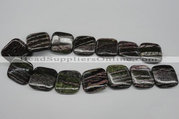 CSG80 15.5 inches 30*30mm square long spar gemstone beads wholesale