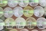 CSJ318 15.5 inches 4mm round serpentine new jade beads