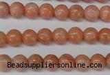 CSM03 15.5 inches 8mm round salmon stone beads wholesale