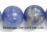 CSO16 15.5 inches 10mm round AB grade sodalite gemstone beads