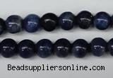 CSO401 15.5 inches 6mm round dyed sodalite gemstone beads