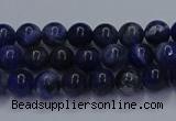 CSO610 15.5 inches 4mm round sodalite gemstone beads wholesale