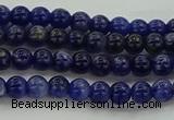 CSO631 15.5 inches 4mm round sodalite gemstone beads wholesale