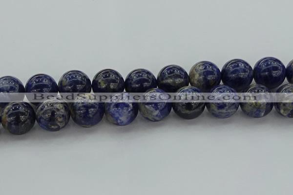 CSO639 15.5 inches 20mm round sodalite gemstone beads wholesale