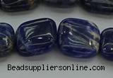 CSO689 15.5 inches 16*16mm square sodalite gemstone beads