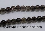 CSQ100 15.5 inches 6mm round grade AA natural smoky quartz beads