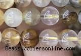 CSQ801 15.5 inches 6mm round scenic quartz beads wholesale