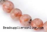 CSS01 12mm round natural indian sunstone beads Wholesale