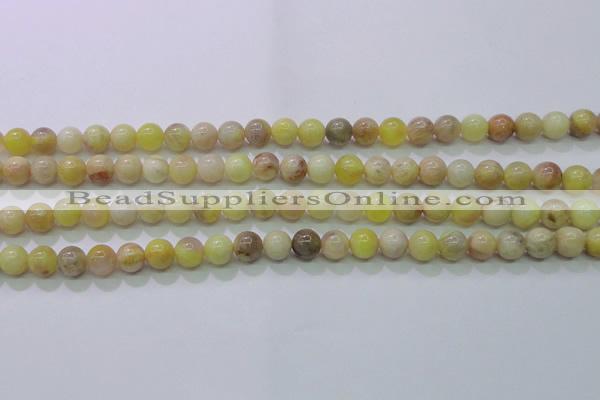 CSS601 15.5 inches 6mm round yellow sunstone gemstone beads