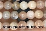 CSS690 15.5 inches 4mm round sunstone beads wholesale