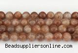 CSS756 15.5 inches 12mm round golden sunstone beads wholesale