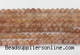 CSS761 15.5 inches 6mm round golden sunstone beads wholesale