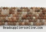 CSS770 15.5 inches 6mm round sunstone gemstone beads wholesale