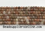 CSS775 15.5 inches 6mm round sunstone gemstone beads wholesale