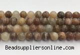 CSS778 15.5 inches 12mm round sunstone gemstone beads wholesale