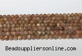 CSS784 15.5 inches 6mm round sunstone gemstone beads wholesale