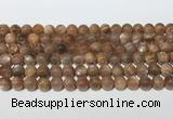 CSS785 15.5 inches 8mm round sunstone gemstone beads wholesale