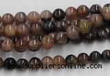 CST02 15.5 inches 6mm round staurolite gemstone beads wholesale