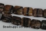 CST42 15.5 inches 12*12mm square staurolite gemstone beads wholesale