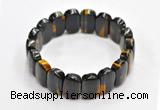 CTB19 7.5 inches 12*20mm tiger eye stretch bracelet wholesale