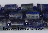 CTB200 15.5 inches 10*15mm tube lapis lazuli gemstone beads