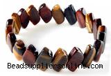 CTB27 7.5 inches 5*9*15mm  marquise tiger eye stretch bracelet