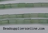 CTB302 15.5 inches 4*6mm tube green aventurine beads wholesale