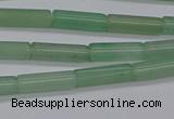 CTB326 15.5 inches 4*13mm tube green aventurine beads wholesale